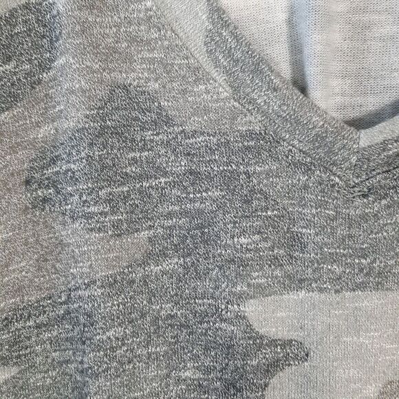 Z-Supply Size Large Super Soft Cozy Lightweight Knit Sweater Faded Camouflage - Picture 4 of 10